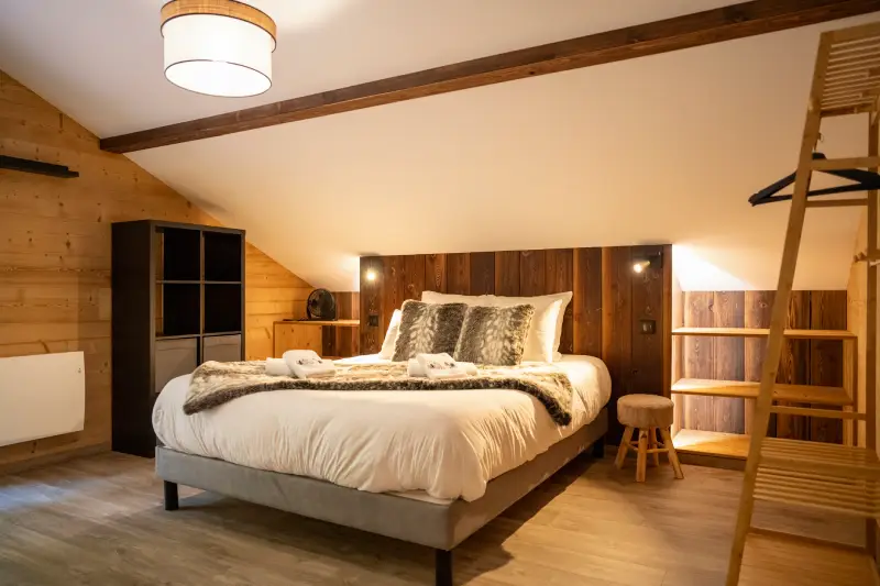 Chalet 10 Personen Vosges, Jacuzzi, Xonrupt-longemer Elternschlafzimmer