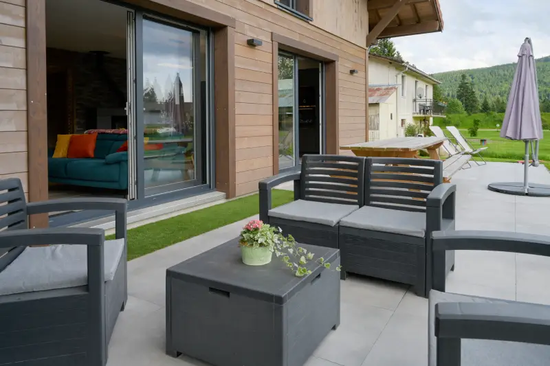 Chalet 10 Personen Vosges, Jacuzzi, Xonrupt-longemer Gartenmöbel