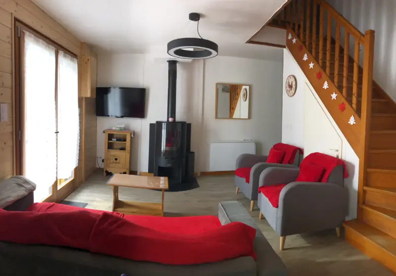 Chalet Vosges 6 Personen, in der Nähe von Gerardmer, Xonrupt-longemer - Wohnzimmer